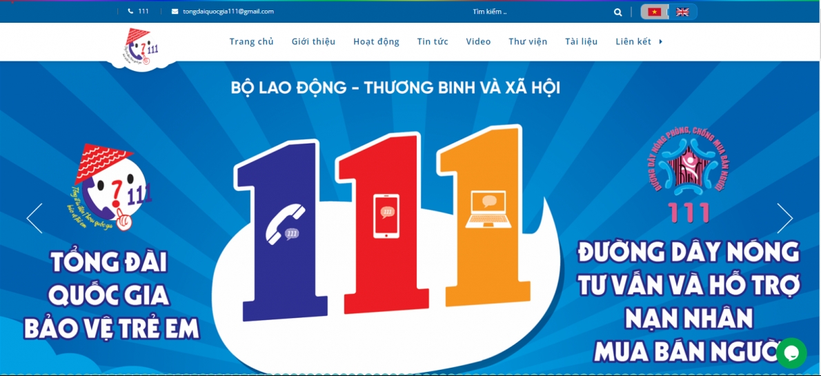 Tổng đài quốc gia bảo vệ trẻ em 111 đã can thiệp, hỗ trợ hơn 9.600 trẻ bị xâm hại, bạo lực