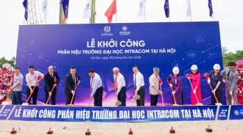 Trường Đại học Intracom kỉ niệm 20 năm thành lập và khởi công phân hiệu tại Hà Nội