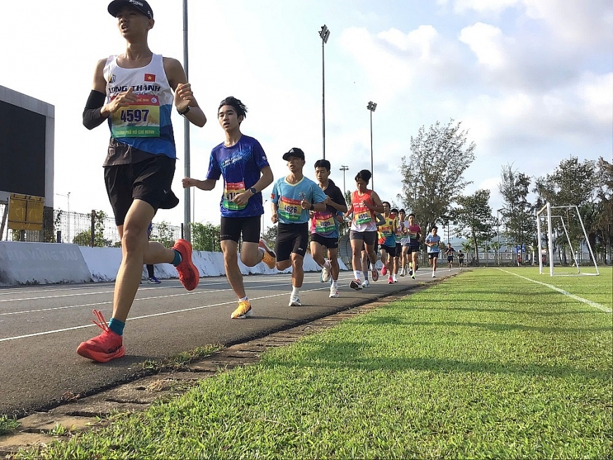 Hội thi giúp các em rèn luyện sức bền và ý chí vượt lên giới hạn của chính mình