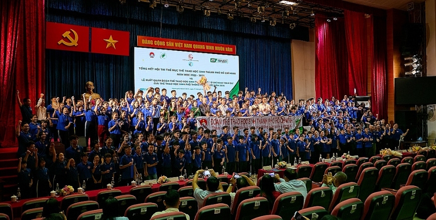 Lễ Tổng kết Hội thi Thể dục thể thao học sinh TP. Hồ Chí Minh năm học 2025 - 2026