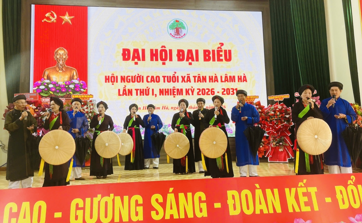 Văn nghệ chào mừng Đại hội Hội Người cao tuổi xã Tân Hà Nam Hà Văn nghệ chào mừng Đại hội Hội Người cao tuổi xã Tân Hà Nam Hà