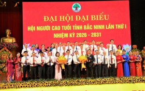 Đại hội đại biểu Hội Người cao tuổi tỉnh Bắc Ninh lần thứ I, nhiệm kỳ 2026-2031: Dấu mốc quan trọng mở ra giai đoạn phát triển mới