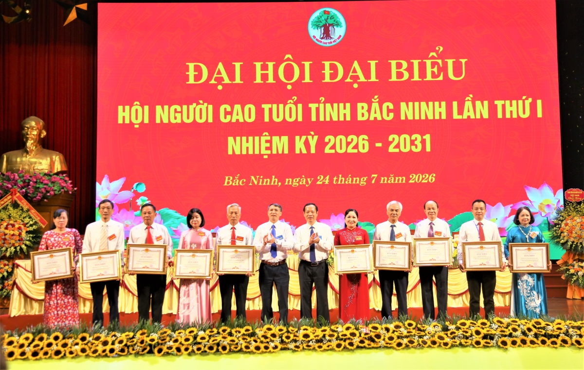 Trao Bằng khen của Chủ tịch UBND tỉnh cho các tập thể, cá nhân xuất sắc
