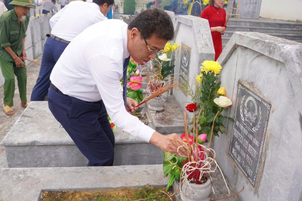 Thành kính tri ân các Anh hùng liệt sĩ nhân kỷ niệm 79 năm Ngày Thương binh - Liệt sĩ Thành kính tri ân các Anh hùng liệt sĩ nhân kỷ niệm 79 năm Ngày Thương binh - Liệt sĩ