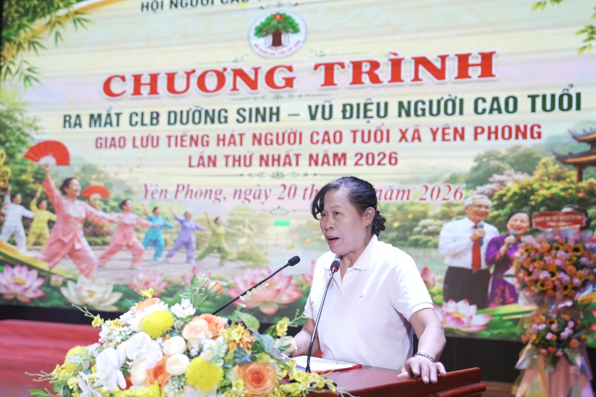 Rộn ràng tiếng hát người cao tuổi ở Yên Phong