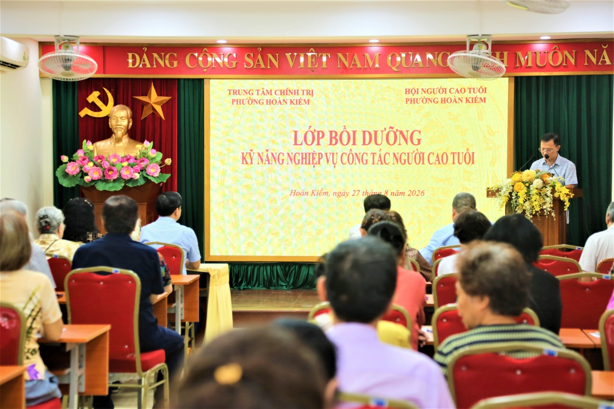 Trang bị nghiệp vụ, nâng cao kỹ năng hoạt động Hội Người cao tuổi Trang bị nghiệp vụ, nâng cao kỹ năng hoạt động Hội Người cao tuổi