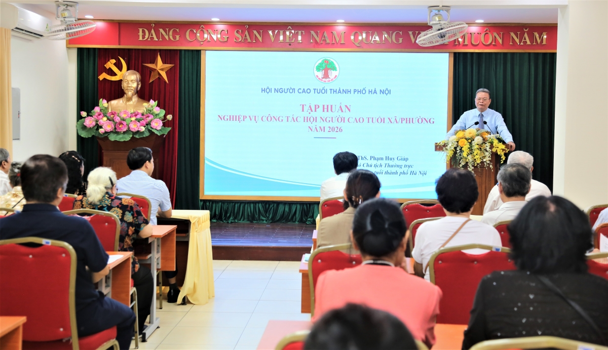 Trang bị nghiệp vụ, nâng cao kỹ năng hoạt động Hội Người cao tuổi Trang bị nghiệp vụ, nâng cao kỹ năng hoạt động Hội Người cao tuổi