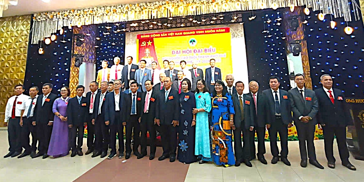 Ban Chấp hành Hội NCT TP Huế nhiệm kỳ 2026-2031 ra mắt Đại hội