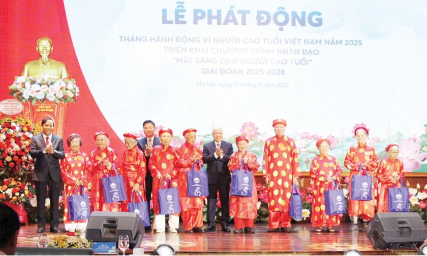 Lễ phát động Tháng hành động vì NCT Việt Nam hằng năm tổ chức trang trọng, chu đáo Lễ phát động Tháng hành động vì NCT Việt Nam hằng năm tổ chức trang trọng, chu đáo