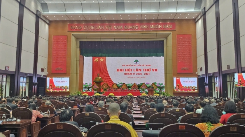 Khai mạc phiên thứ nhất Đại hội đại biểu toàn quốc Hội Người cao tuổi Việt Nam lần thứ VII