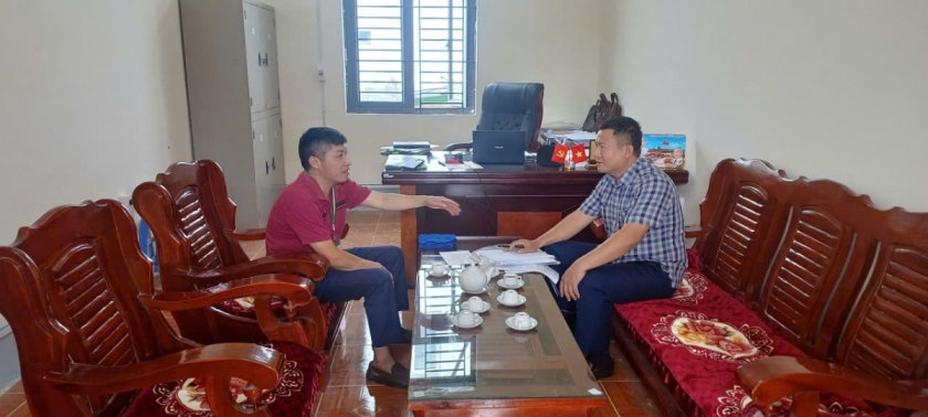 Ngày 8/9/2026, phóng viên làm việc với ông Hoàng Văn Minh, Giám đốc Chi nhánh Văn phòng Đăng ký đất đai khu vực XII tỉnh Tuyên Quang
