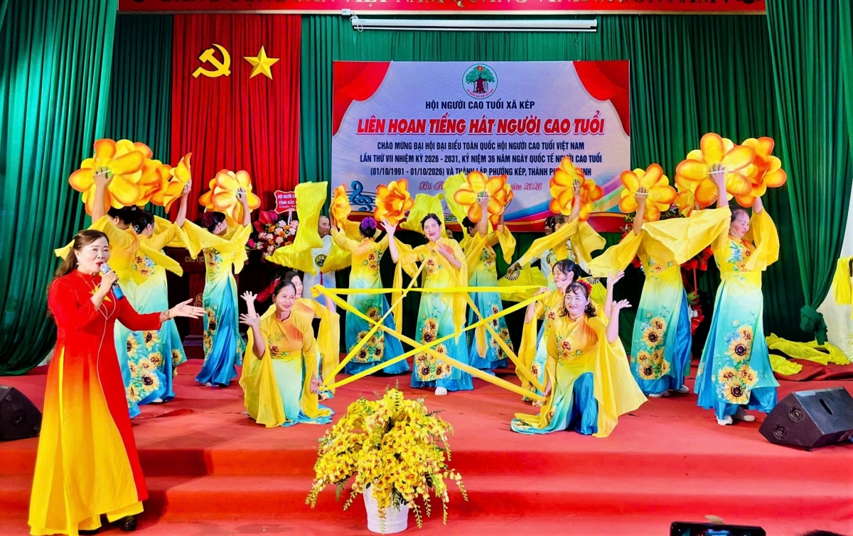 Một tiết mục tại Liên hoan