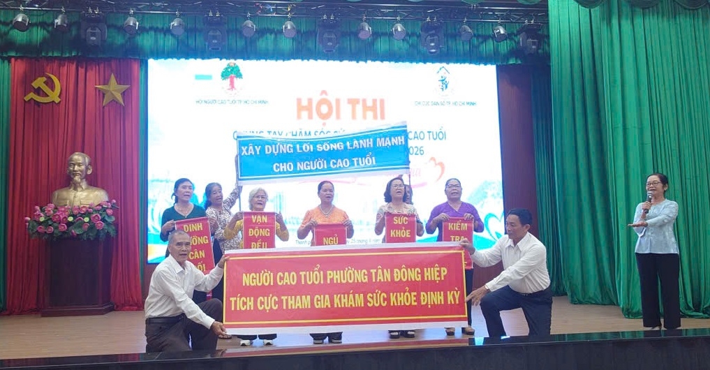 Hội thi “Khỏe tuổi vàng – Vui tuổi già”: Lan tỏa thông điệp chủ động chăm sóc sức khỏe người cao tuổi