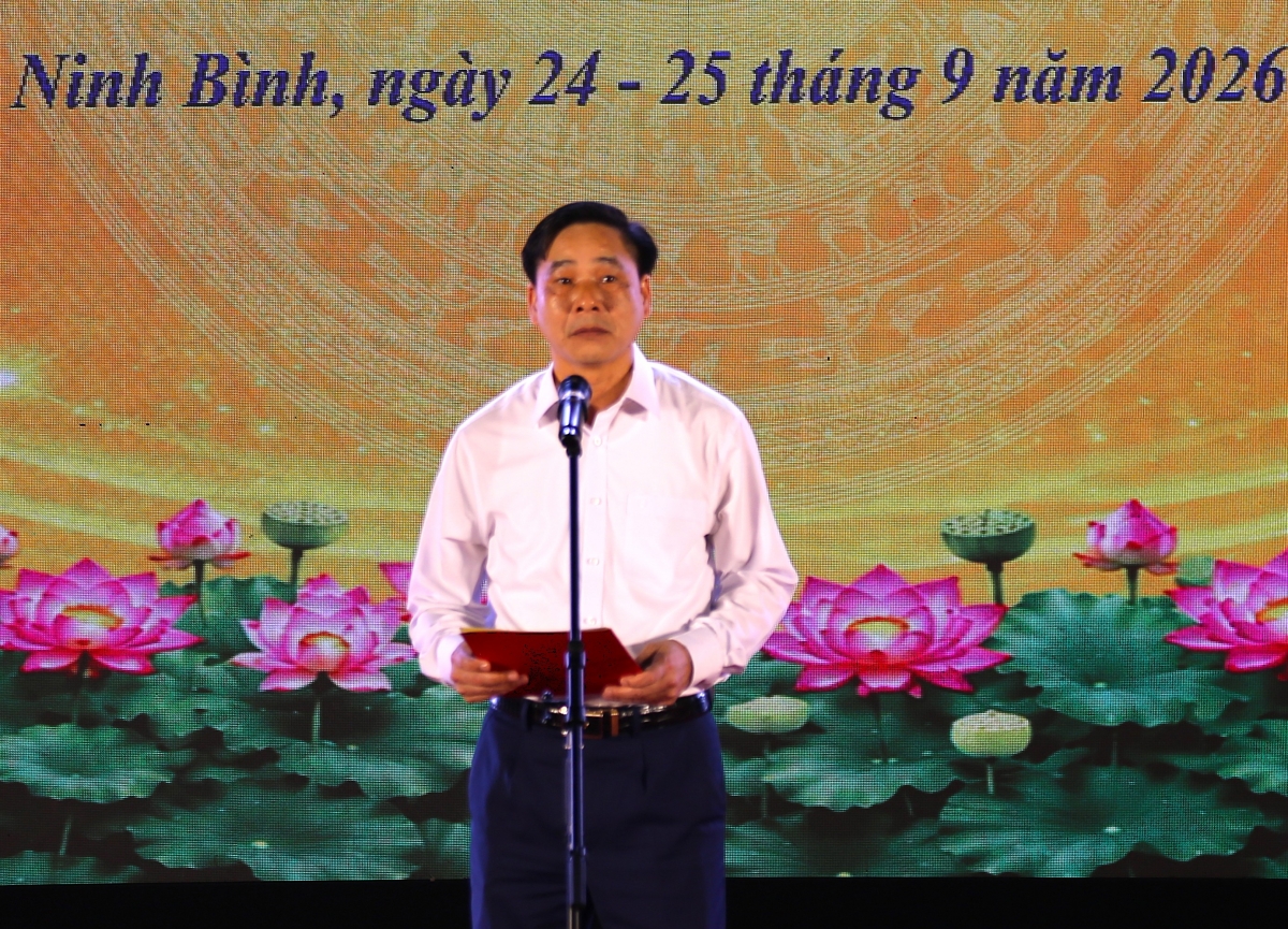 Ông Nguyễn Anh Chức phát biểu