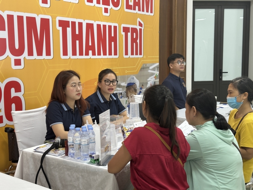 Kết nối cung – cầu lao động, mở rộng cơ hội việc làm tại cụm Thanh Trì