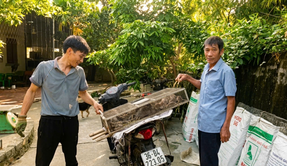 Ông Tòa “SBC” – Người săn bắt chuột đồng góp thêm mùa vàng cho quê hương