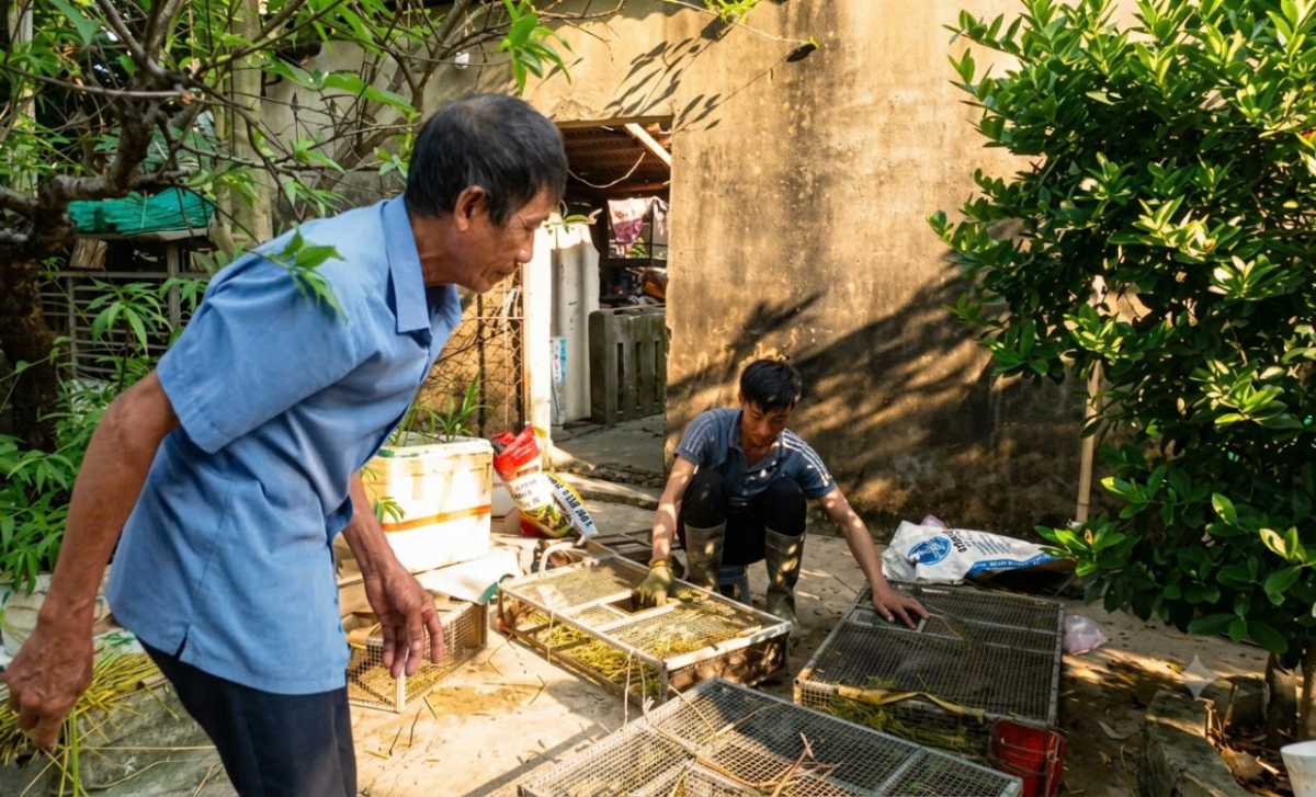 Ông Tòa “SBC” – Người săn bắt chuột đồng góp thêm mùa vàng cho quê hương