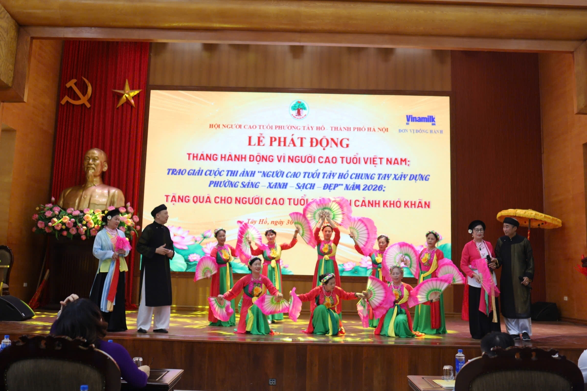 Tây Hồ (TP Hà Nội): Phát động Tháng hành động vì Người cao tuổi năm 2026 Tây Hồ (TP Hà Nội): Phát động Tháng hành động vì Người cao tuổi năm 2026