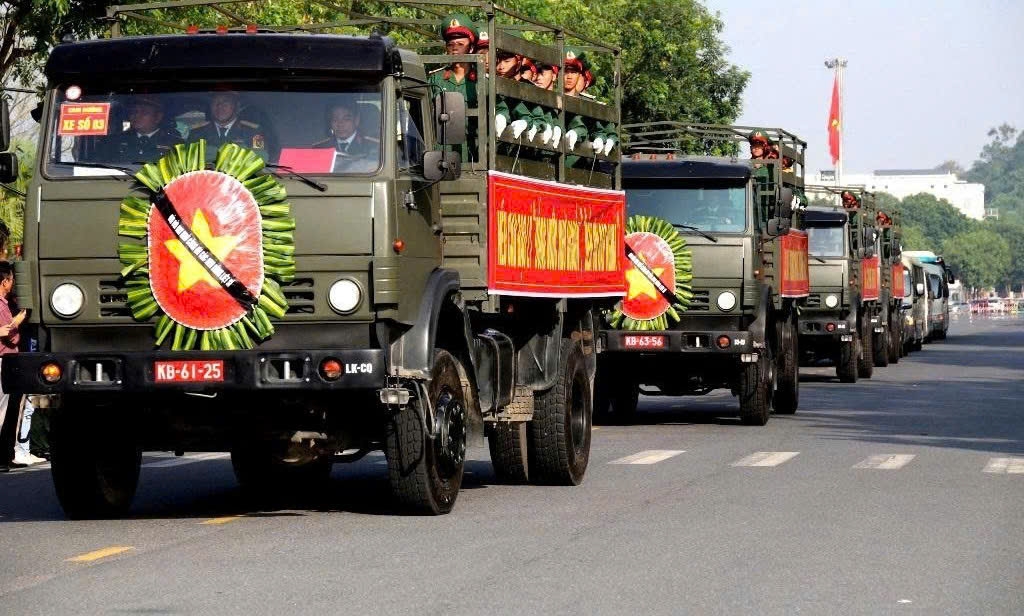 Lào Cai an táng 71 hài cốt liệt sĩ, tiếp tục hành trình tìm danh tính Lào Cai an táng 71 hài cốt liệt sĩ, tiếp tục hành trình tìm danh tính