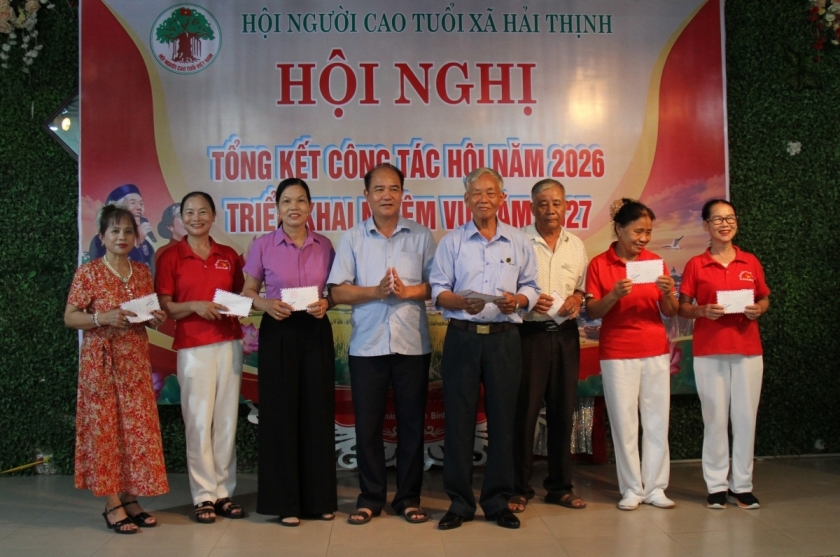 Hội NCT xã Hải Thịnh, tỉnh Ninh Bình