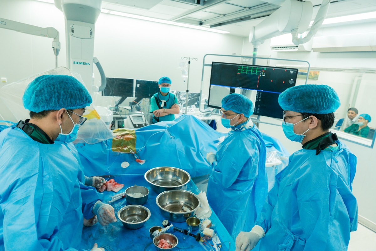 Bệnh viện Thống Nhất tổ chức Hội thảo can thiệp mạch và thực hiện lâm sàn trên bệnh nhân Bệnh viện Thống Nhất tổ chức Hội thảo can thiệp mạch và thực hiện lâm sàn trên bệnh nhân