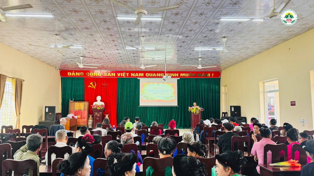 Toàn cảnh buổi giao lưu