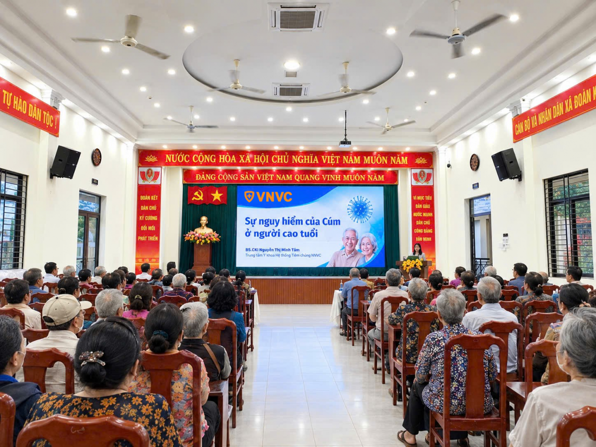 Cúm A có thể gây suy hô hấp nặng ở người cao tuổi