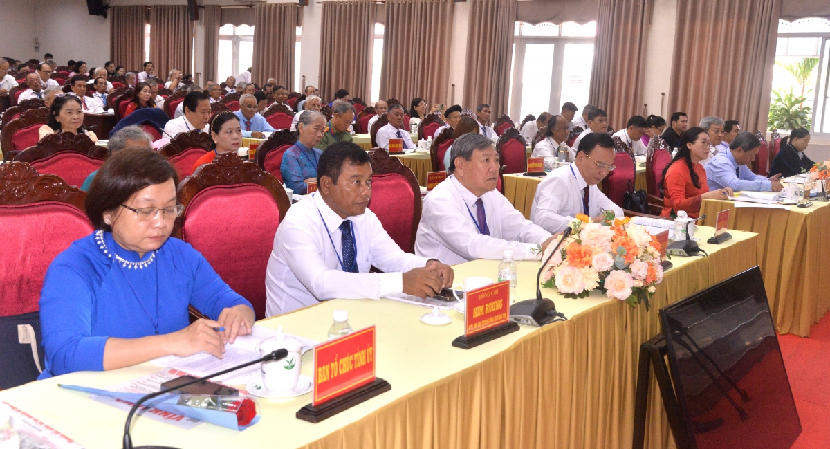 Các đại biểu dự Đại hội đại biểu Hội Người cao tuổi tỉnh Vĩnh Long lần thứ I, nhiệm kỳ 2026–2031