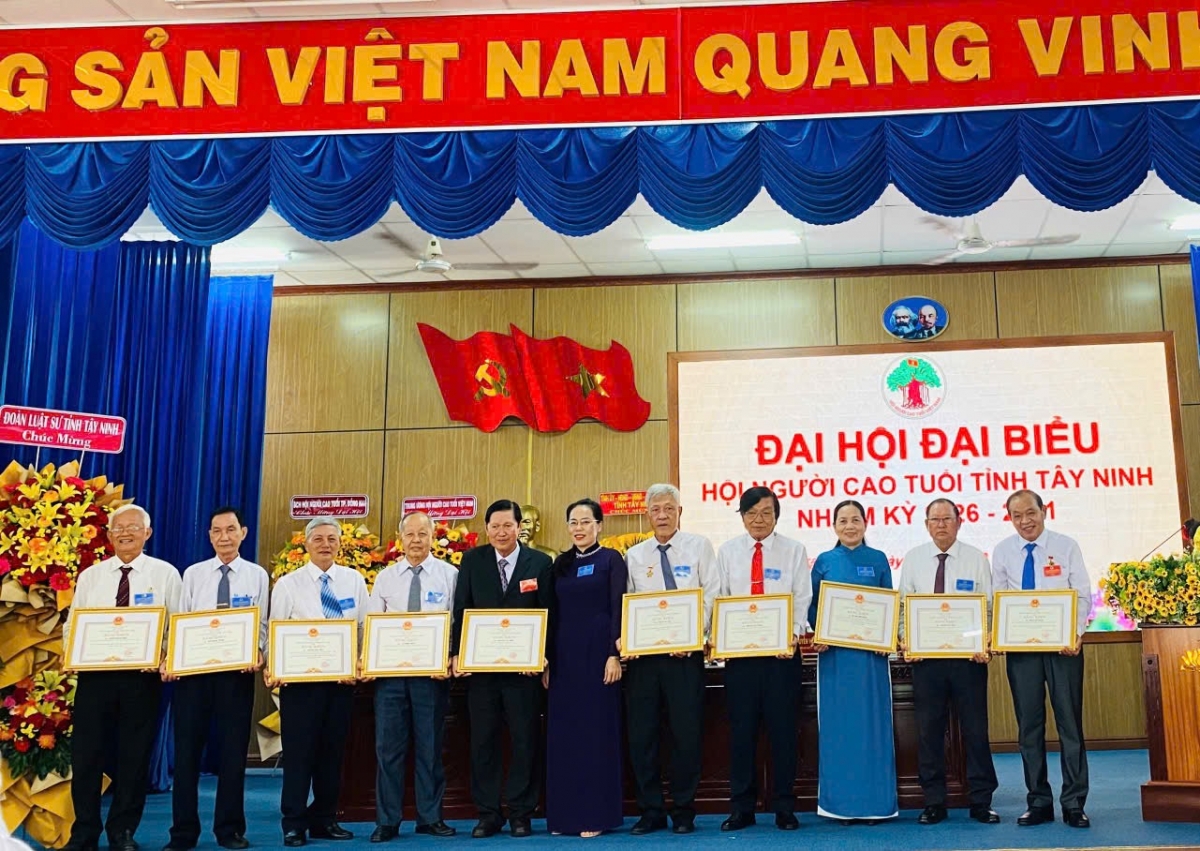 Đại hội Hội NCT tỉnh Tây Ninh nhiệm kỳ 2026-2031: Động lực cho nhiệm kỳ mới