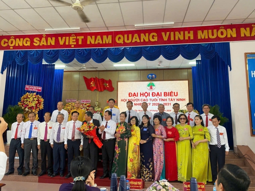 Đại hội Hội Người cao tuổi tỉnh Tây Ninh nhiệm kỳ 2026-2031: Động lực cho nhiệm kỳ mới