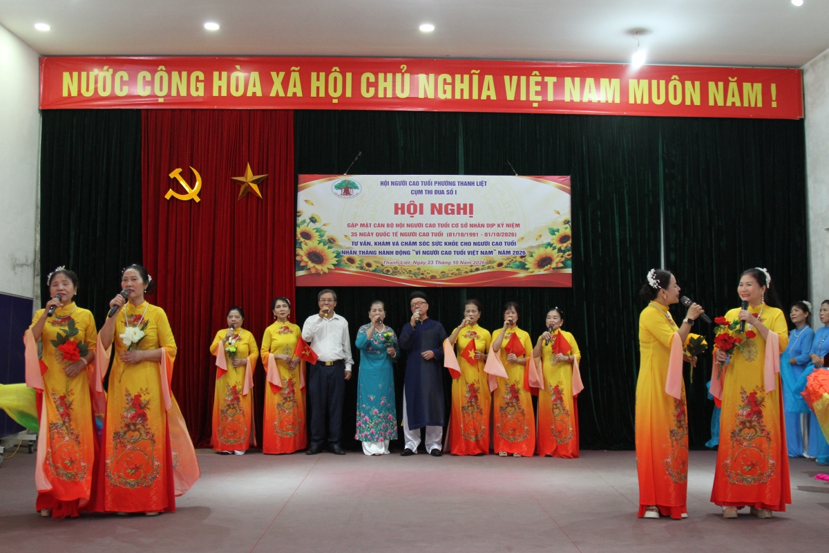 Hội Người cao tuổi phường Thanh Liệt Gặp mặt, khám sức khỏe cho cán bộ Hội cơ sở