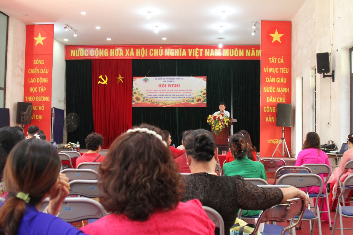 Hội Người cao tuổi phường Thanh Liệt Gặp mặt, khám sức khỏe cho cán bộ Hội cơ sở Hội Người cao tuổi phường Thanh Liệt Gặp mặt, khám sức khỏe cho cán bộ Hội cơ sở